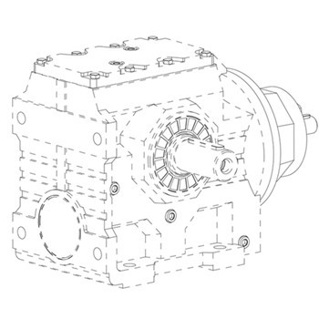 GS系列斜齿轮蜗轮减速机